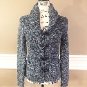 Moda International Blue Knit Cardigan